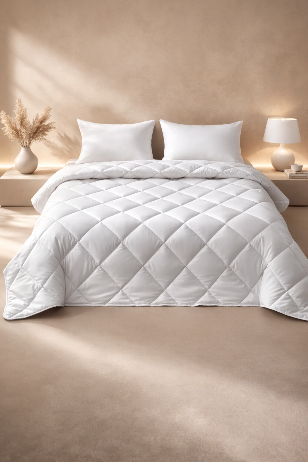 Çift Kişilik Micro Yorgan | 4 Mevsim Yıkanabilir Anti-Alerjik 195x215cm