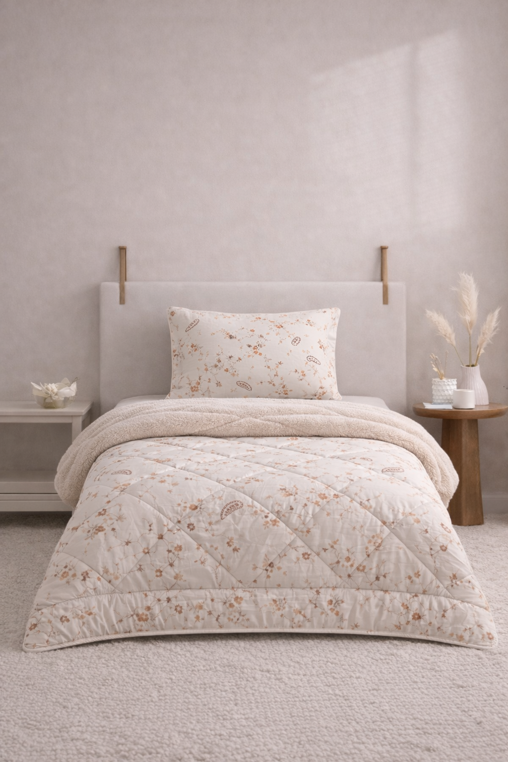 Tek Kişilik Ceire Welsoft Uyku Seti | Yorgan + 1 Yastık Kılıfı