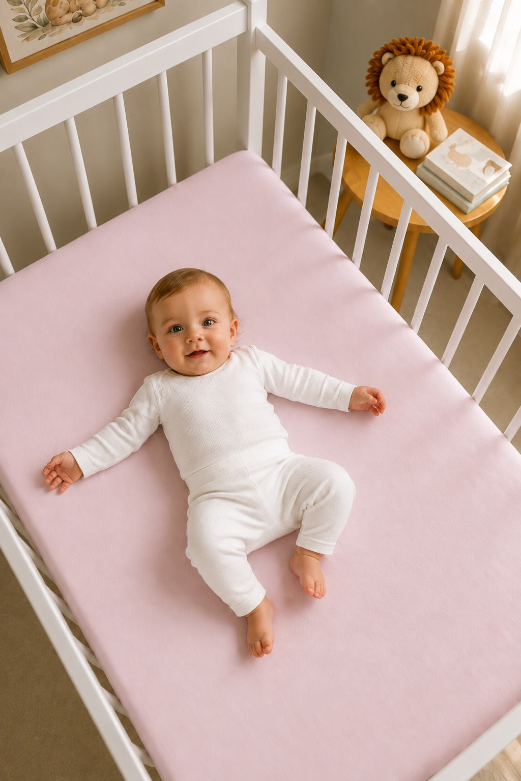 Kutulu Bebek Çarşafı Lastikli | %100 Pamuklu Penye  | 60x120 | 70x110 | 70x120 | 70x130 | 70x140 | 80x130