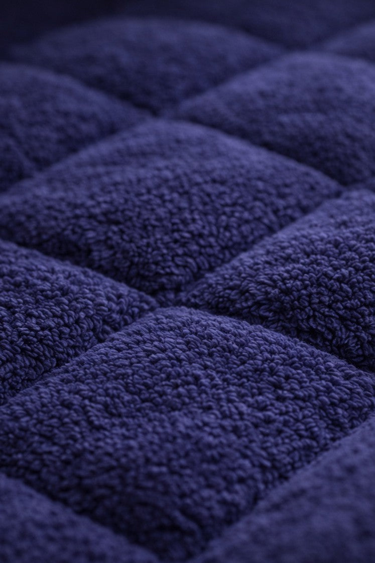 Çift Kişilik Deep Blue Welsoft Uyku Seti | Yorgan + 2 Yastık Kılıfı